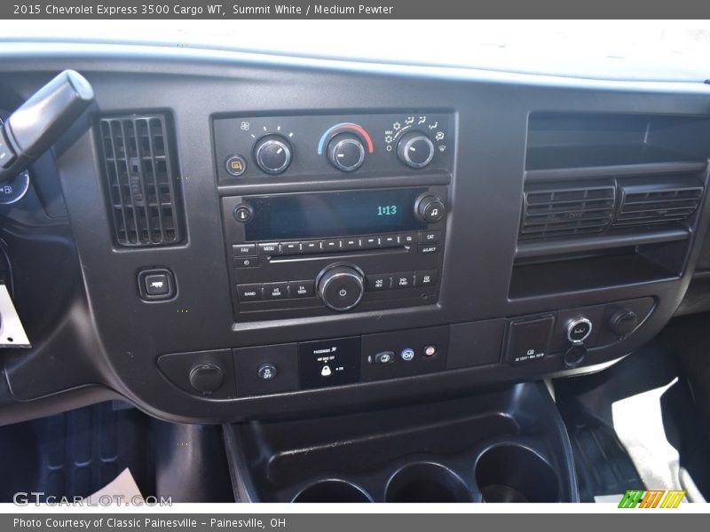 Summit White / Medium Pewter 2015 Chevrolet Express 3500 Cargo WT