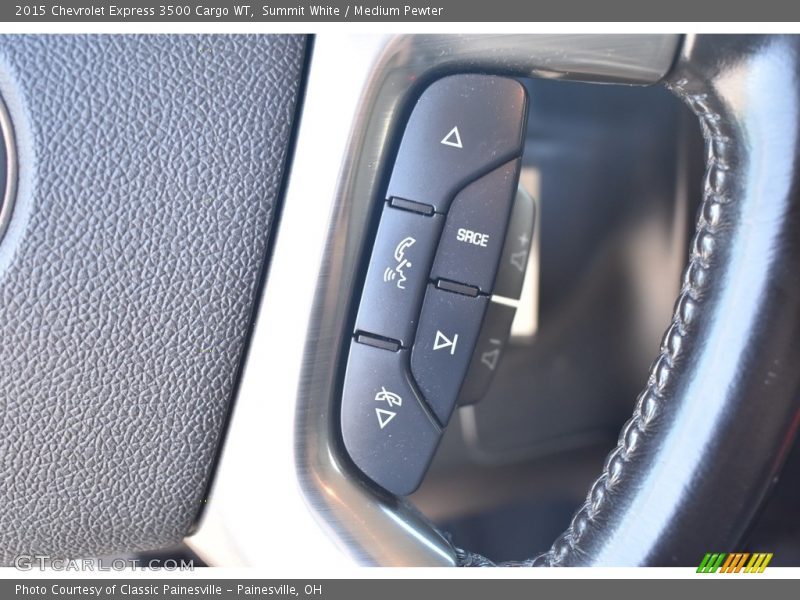 Summit White / Medium Pewter 2015 Chevrolet Express 3500 Cargo WT