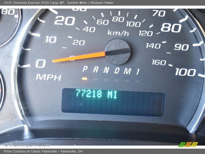 Summit White / Medium Pewter 2015 Chevrolet Express 3500 Cargo WT