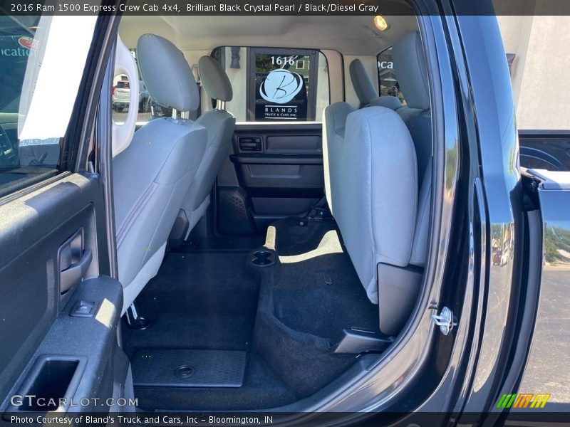 Brilliant Black Crystal Pearl / Black/Diesel Gray 2016 Ram 1500 Express Crew Cab 4x4