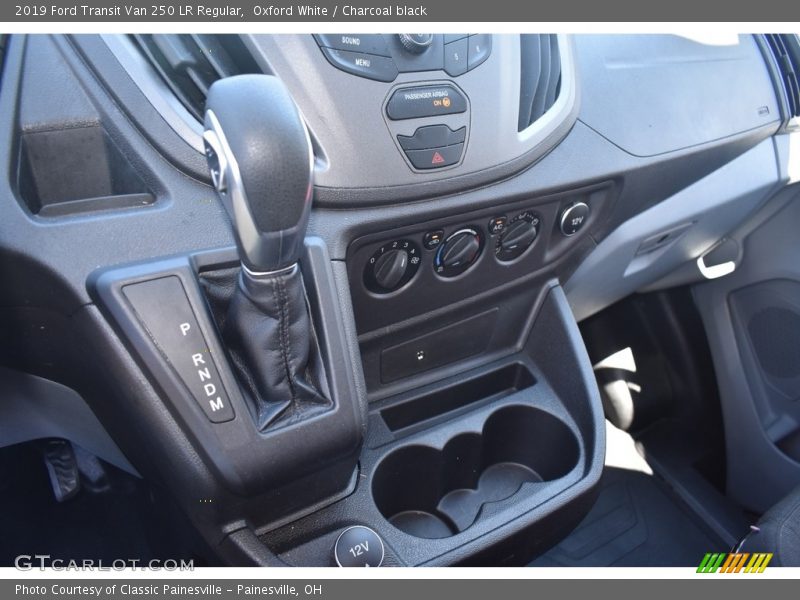 Oxford White / Charcoal black 2019 Ford Transit Van 250 LR Regular