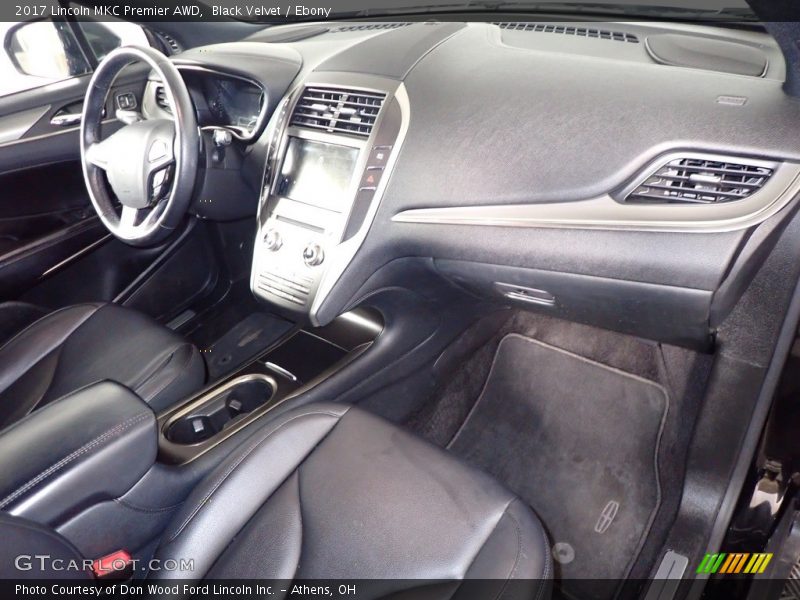 Black Velvet / Ebony 2017 Lincoln MKC Premier AWD