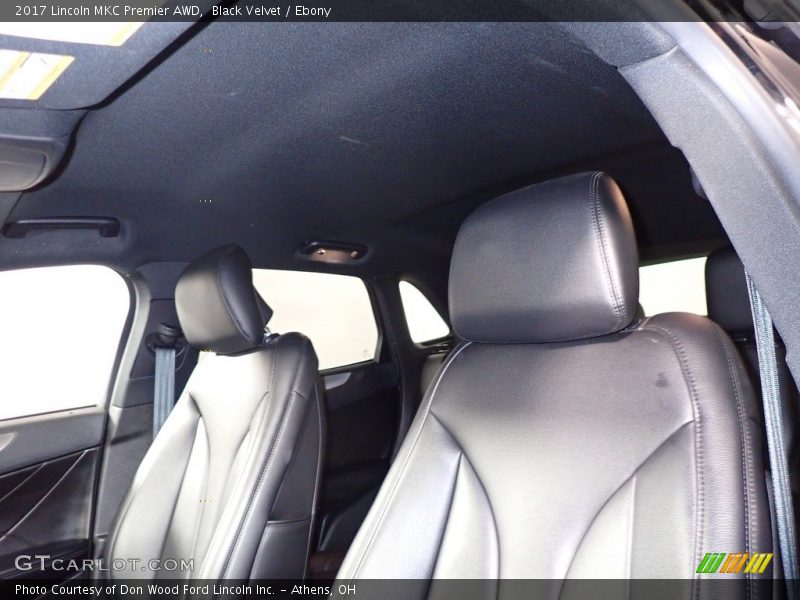 Black Velvet / Ebony 2017 Lincoln MKC Premier AWD