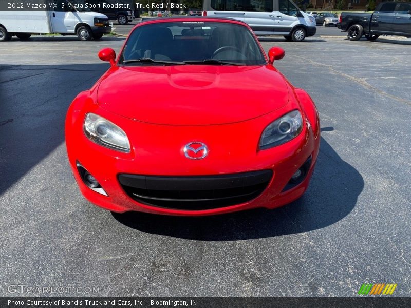 True Red / Black 2012 Mazda MX-5 Miata Sport Roadster