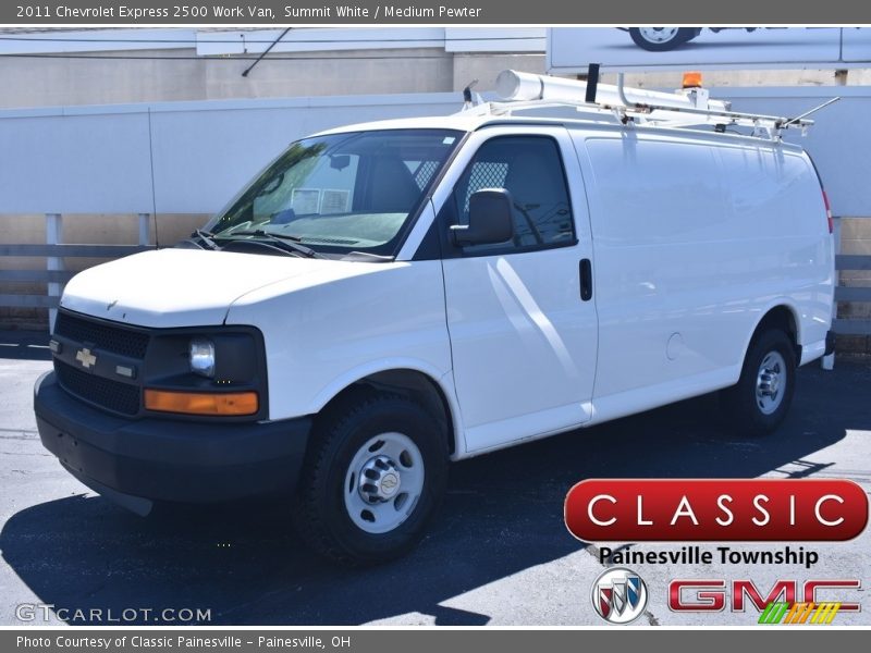 Summit White / Medium Pewter 2011 Chevrolet Express 2500 Work Van
