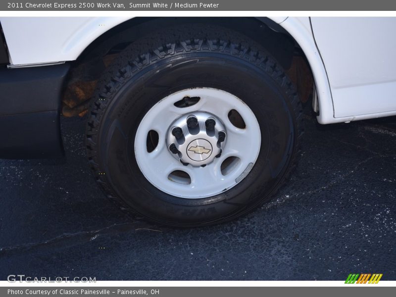 Summit White / Medium Pewter 2011 Chevrolet Express 2500 Work Van