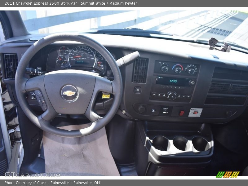 Summit White / Medium Pewter 2011 Chevrolet Express 2500 Work Van
