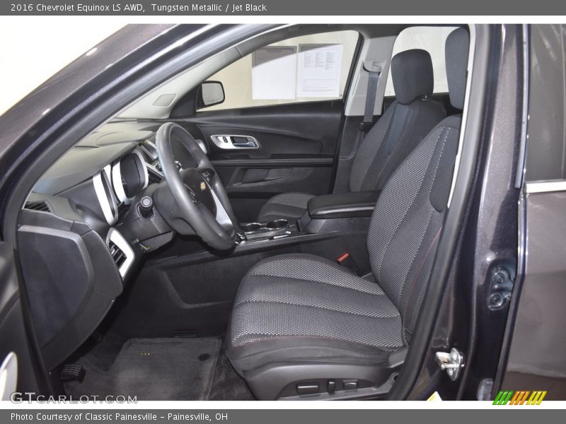 Tungsten Metallic / Jet Black 2016 Chevrolet Equinox LS AWD