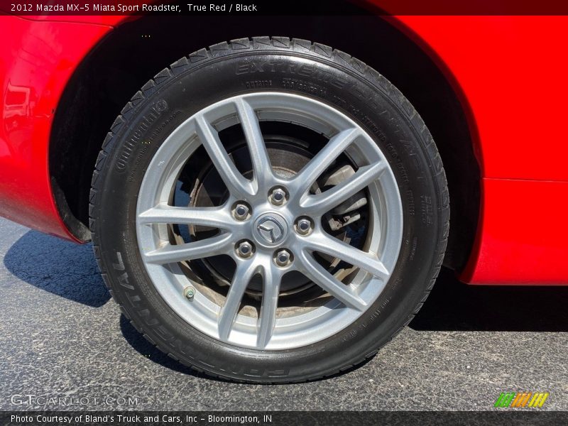 True Red / Black 2012 Mazda MX-5 Miata Sport Roadster