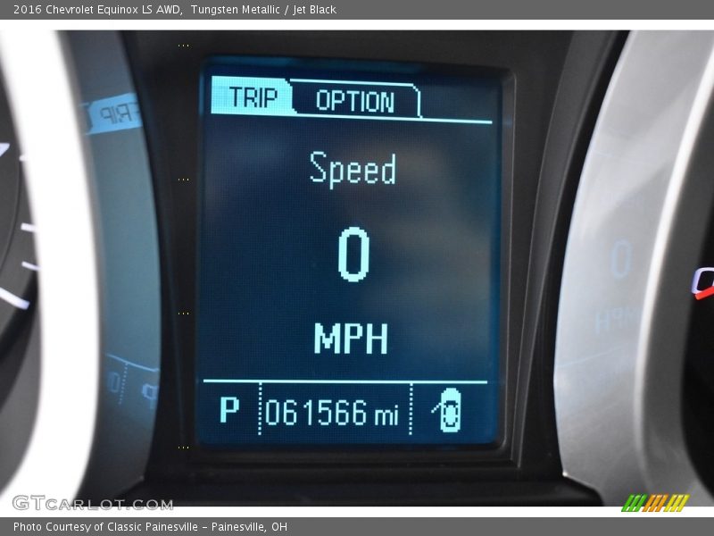Tungsten Metallic / Jet Black 2016 Chevrolet Equinox LS AWD