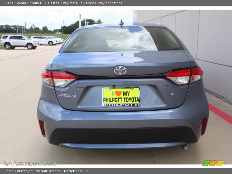 Celestite Gray Metallic / Light Gray/Moonstone 2021 Toyota Corolla L