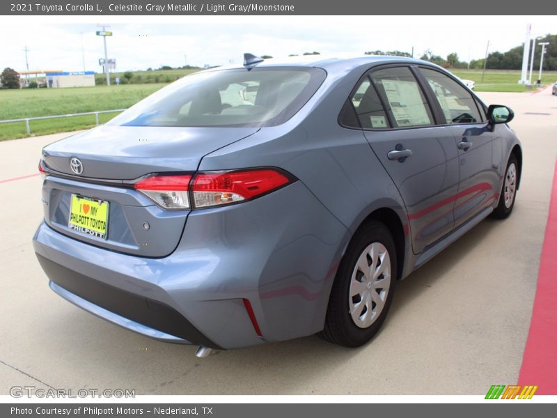 Celestite Gray Metallic / Light Gray/Moonstone 2021 Toyota Corolla L