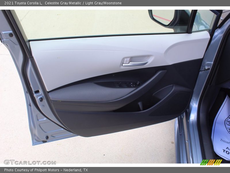 Door Panel of 2021 Corolla L