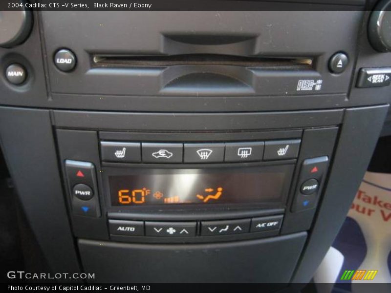 Black Raven / Ebony 2004 Cadillac CTS -V Series