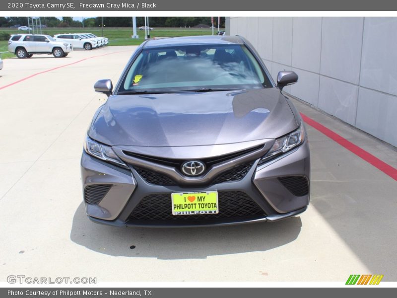 Predawn Gray Mica / Black 2020 Toyota Camry SE
