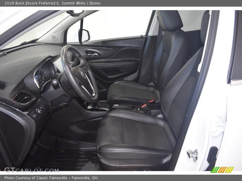 Summit White / Ebony 2018 Buick Encore Preferred II