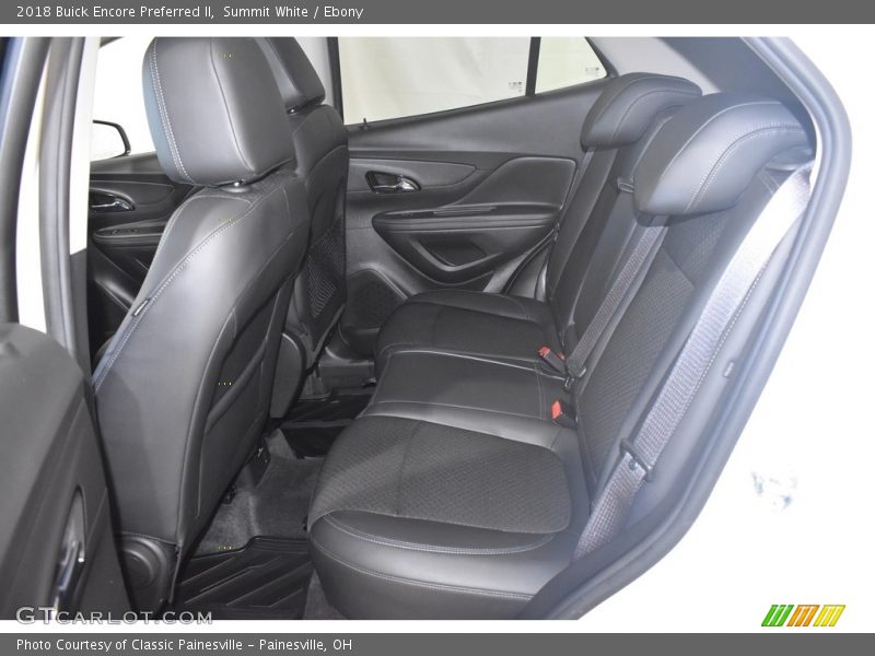 Summit White / Ebony 2018 Buick Encore Preferred II