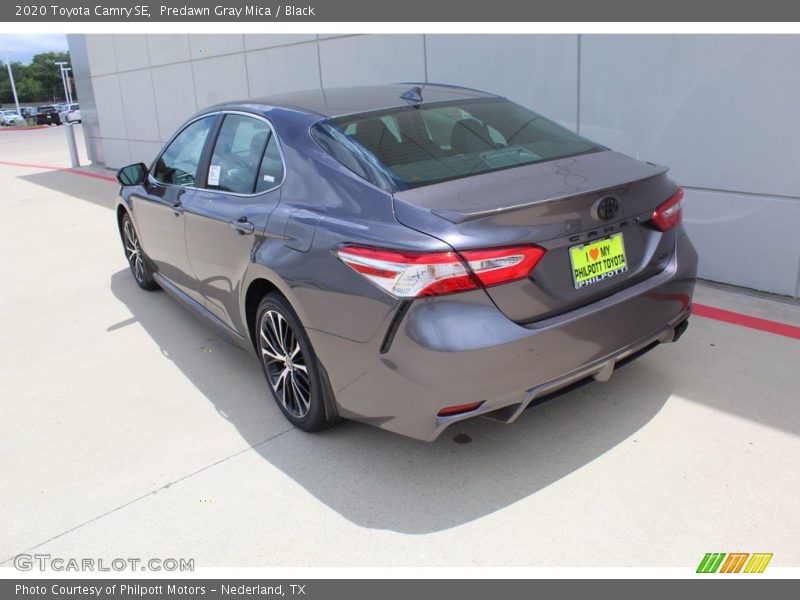 Predawn Gray Mica / Black 2020 Toyota Camry SE