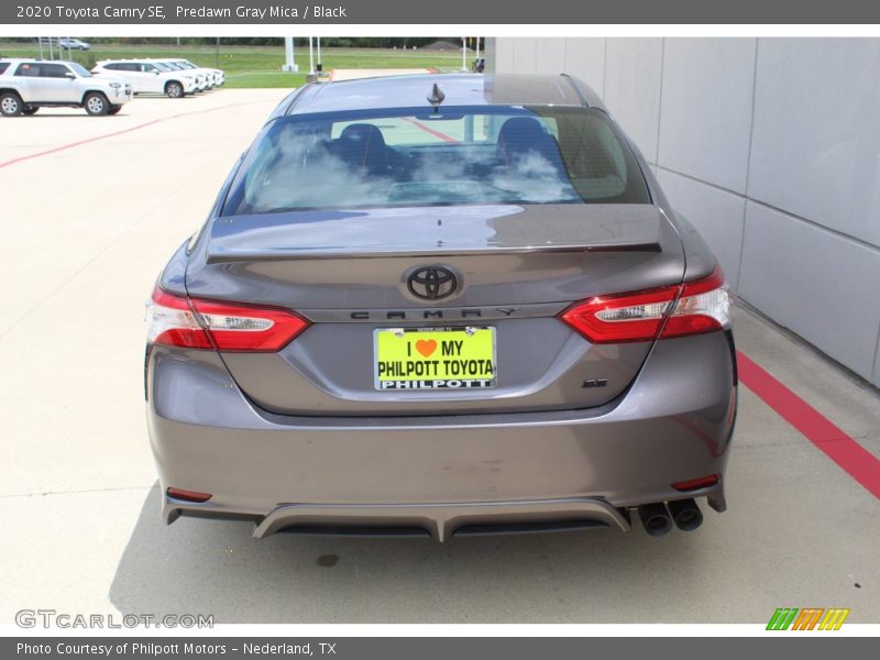 Predawn Gray Mica / Black 2020 Toyota Camry SE