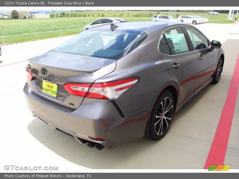 Predawn Gray Mica / Black 2020 Toyota Camry SE