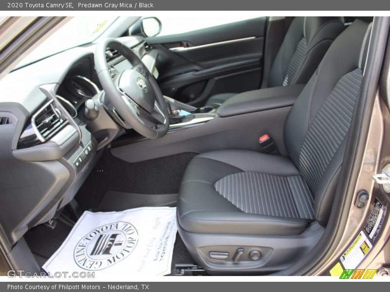 Predawn Gray Mica / Black 2020 Toyota Camry SE