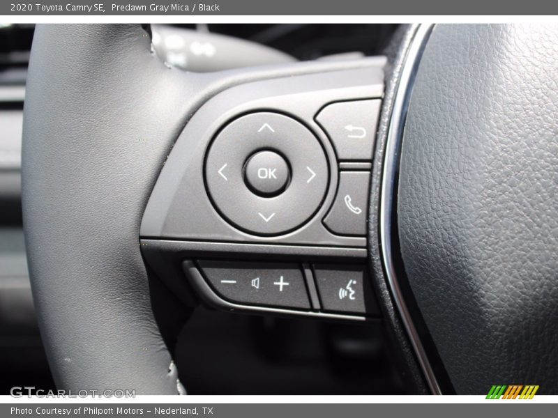 Predawn Gray Mica / Black 2020 Toyota Camry SE