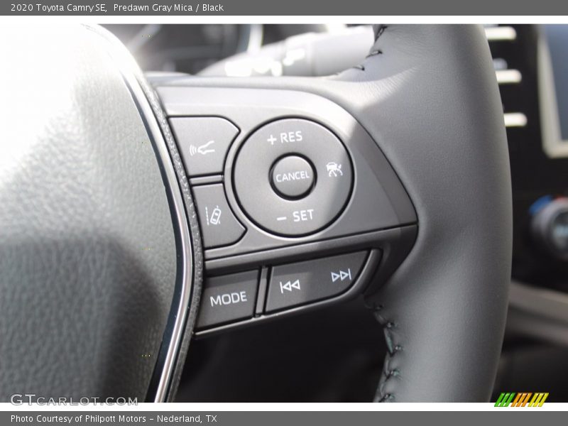 Predawn Gray Mica / Black 2020 Toyota Camry SE