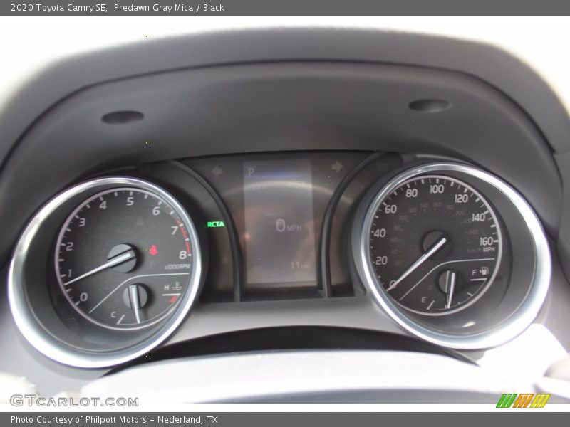 Predawn Gray Mica / Black 2020 Toyota Camry SE