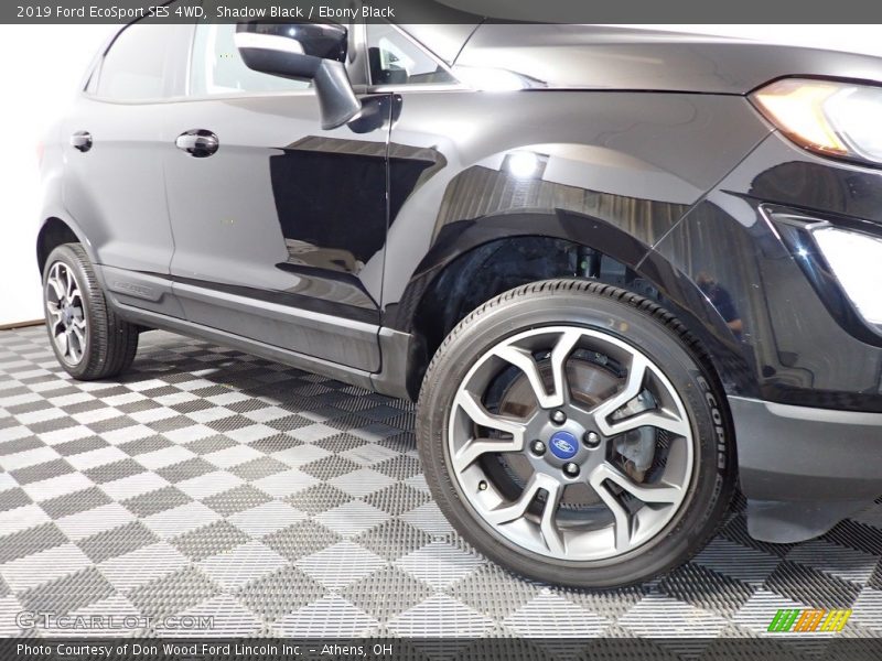 Shadow Black / Ebony Black 2019 Ford EcoSport SES 4WD