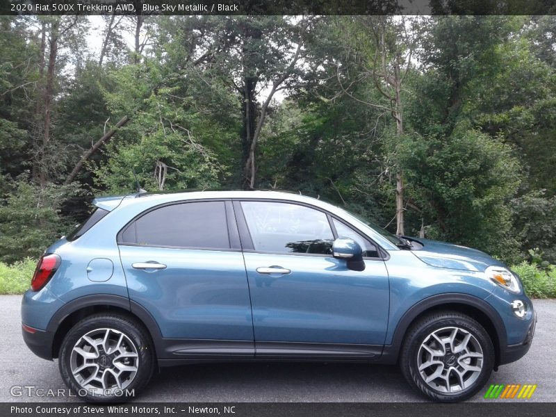  2020 500X Trekking AWD Blue Sky Metallic
