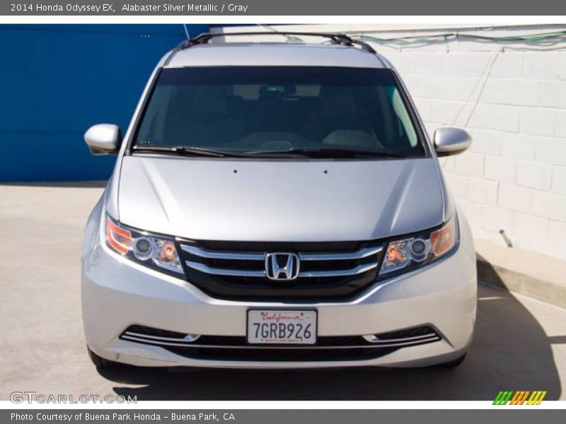 Alabaster Silver Metallic / Gray 2014 Honda Odyssey EX