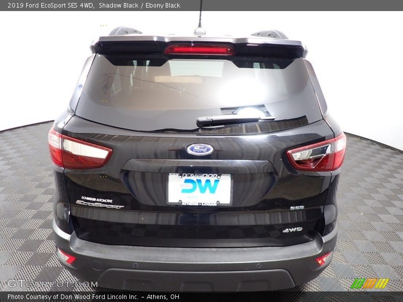 Shadow Black / Ebony Black 2019 Ford EcoSport SES 4WD