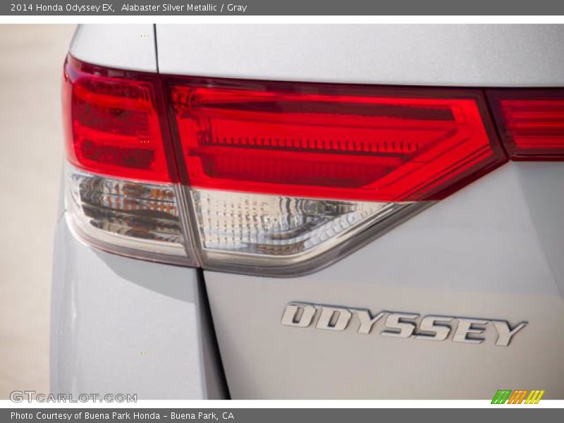 Alabaster Silver Metallic / Gray 2014 Honda Odyssey EX