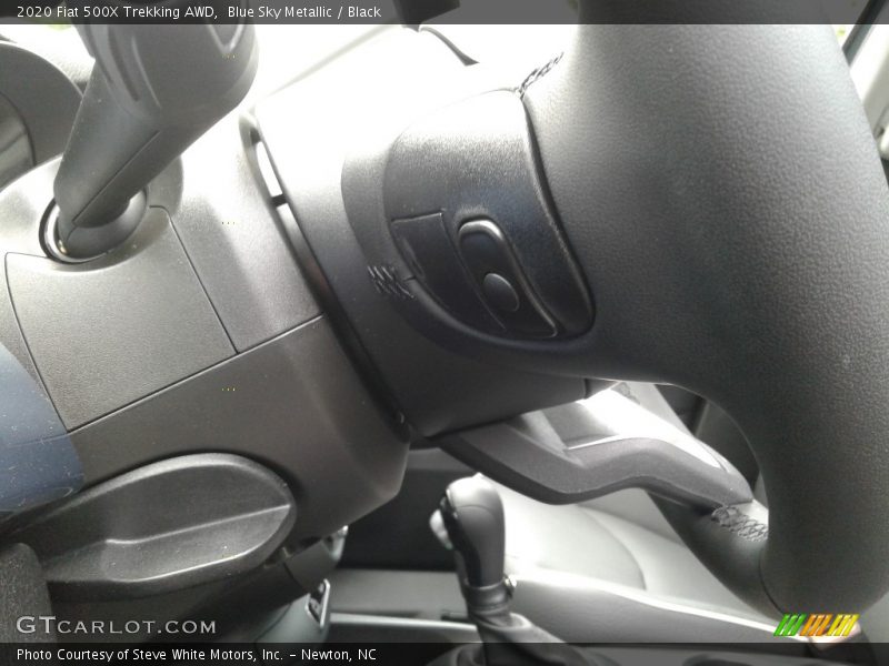 Blue Sky Metallic / Black 2020 Fiat 500X Trekking AWD