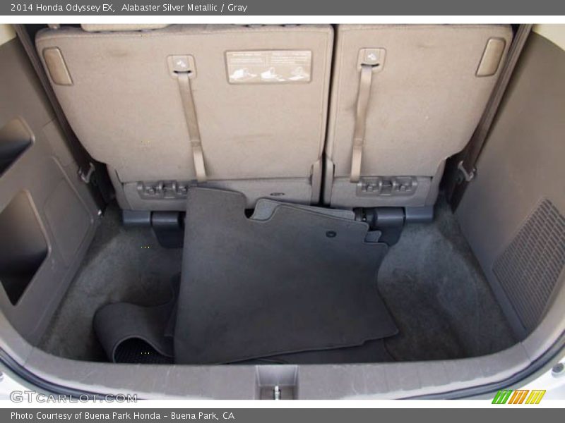 Alabaster Silver Metallic / Gray 2014 Honda Odyssey EX