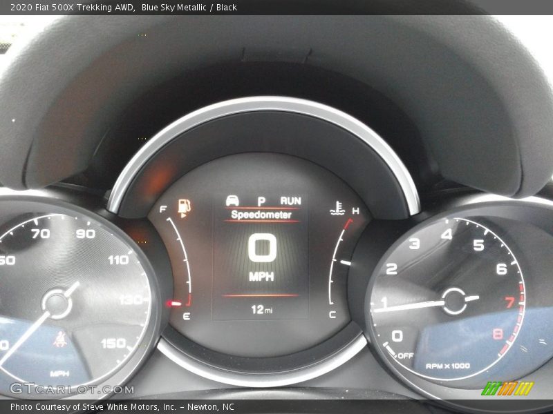  2020 500X Trekking AWD Trekking AWD Gauges