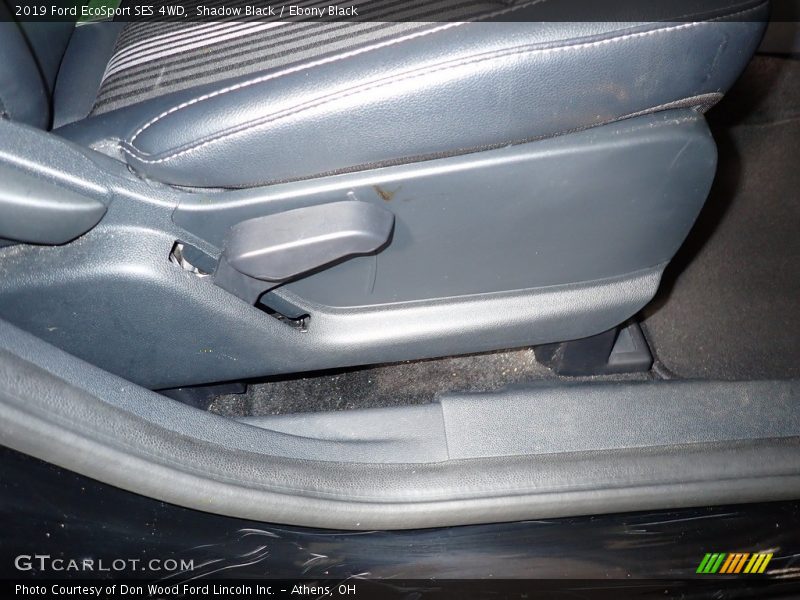 Shadow Black / Ebony Black 2019 Ford EcoSport SES 4WD