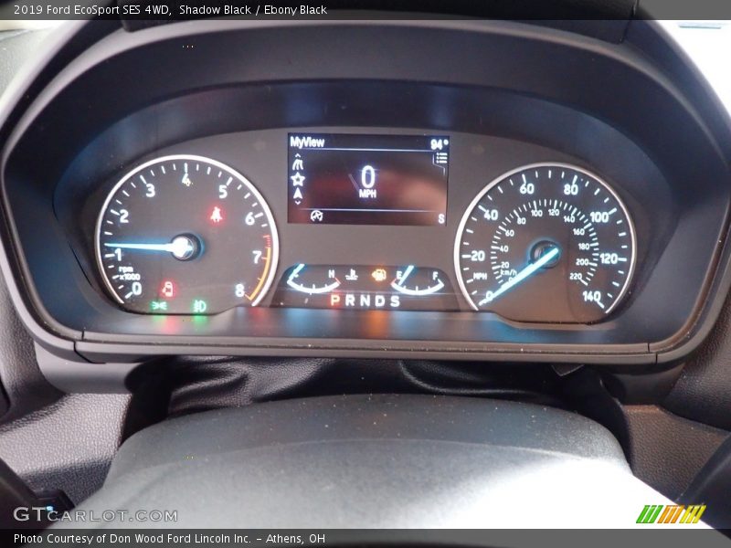 Shadow Black / Ebony Black 2019 Ford EcoSport SES 4WD