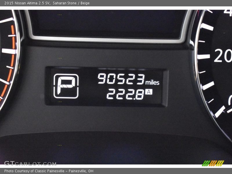 Saharan Stone / Beige 2015 Nissan Altima 2.5 SV