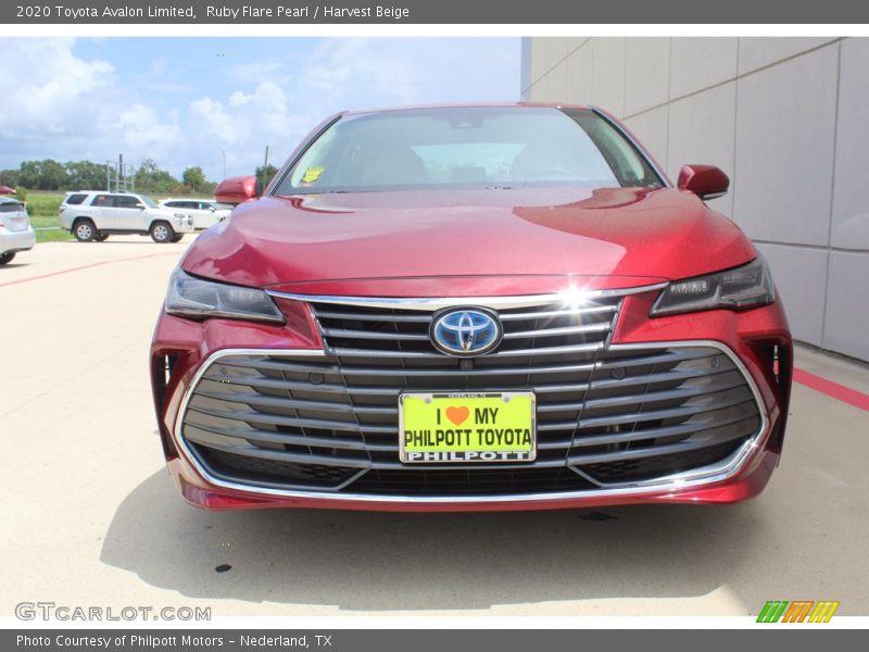 Ruby Flare Pearl / Harvest Beige 2020 Toyota Avalon Limited