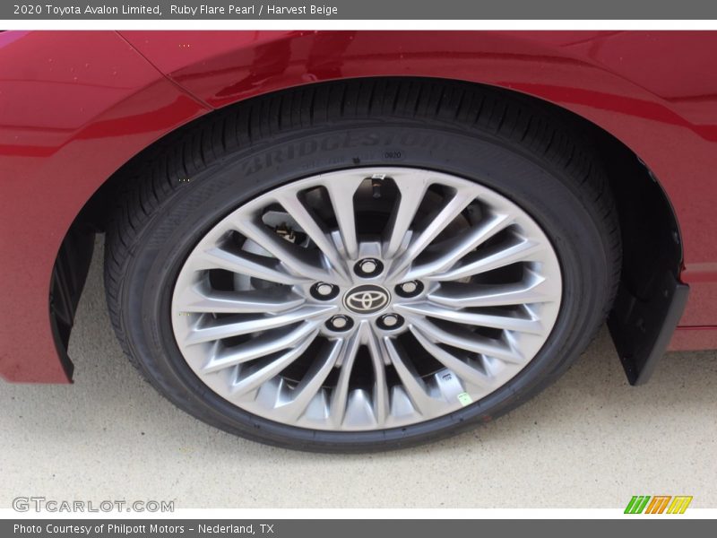 Ruby Flare Pearl / Harvest Beige 2020 Toyota Avalon Limited
