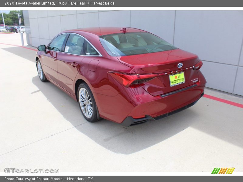 Ruby Flare Pearl / Harvest Beige 2020 Toyota Avalon Limited