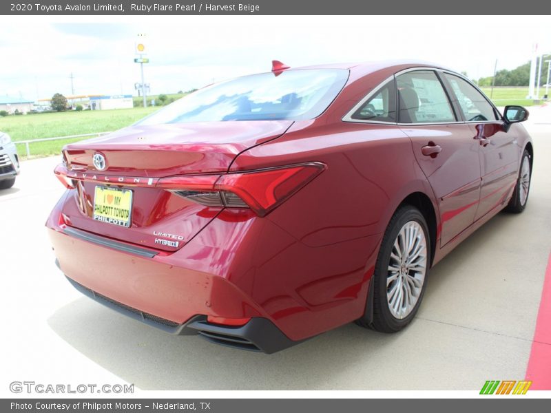 Ruby Flare Pearl / Harvest Beige 2020 Toyota Avalon Limited