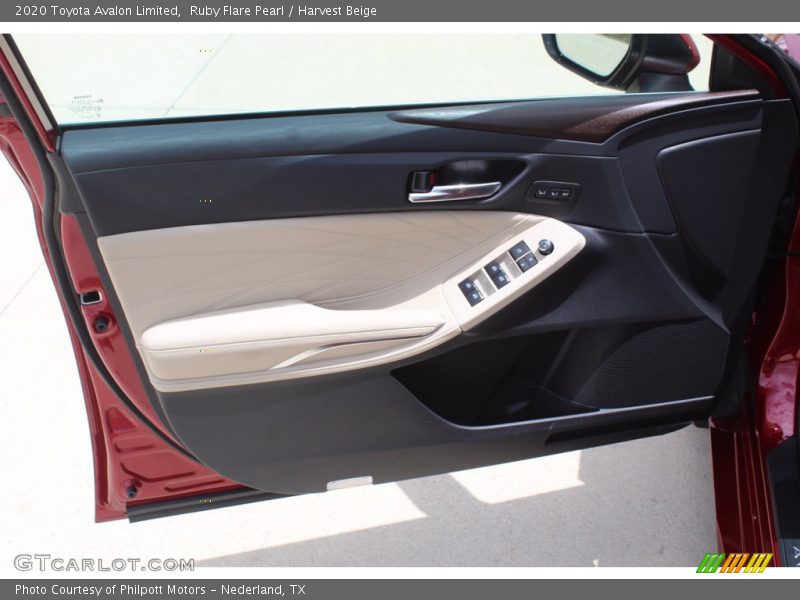 Ruby Flare Pearl / Harvest Beige 2020 Toyota Avalon Limited