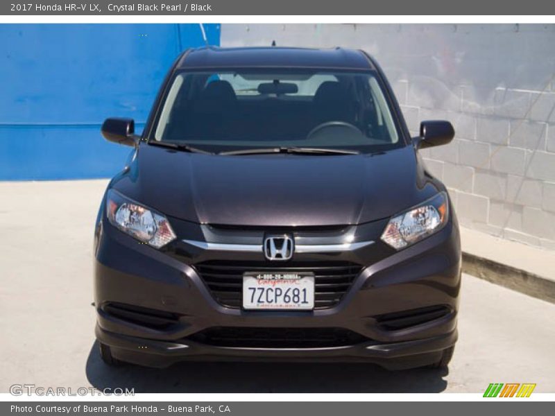 Crystal Black Pearl / Black 2017 Honda HR-V LX