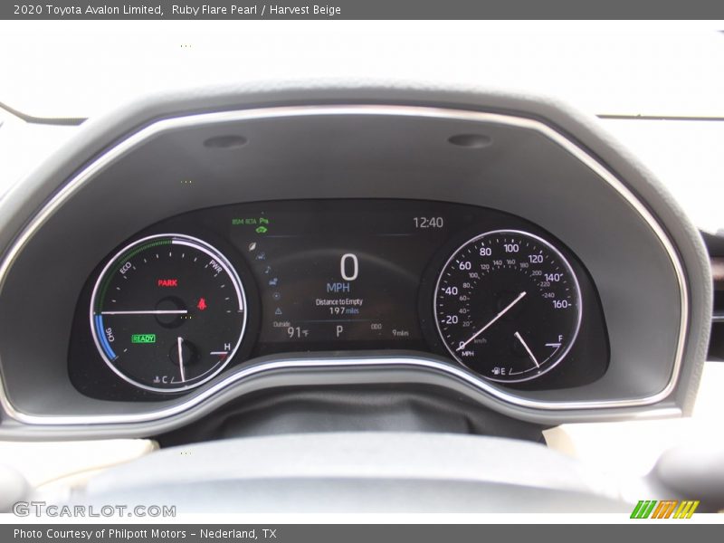 Ruby Flare Pearl / Harvest Beige 2020 Toyota Avalon Limited