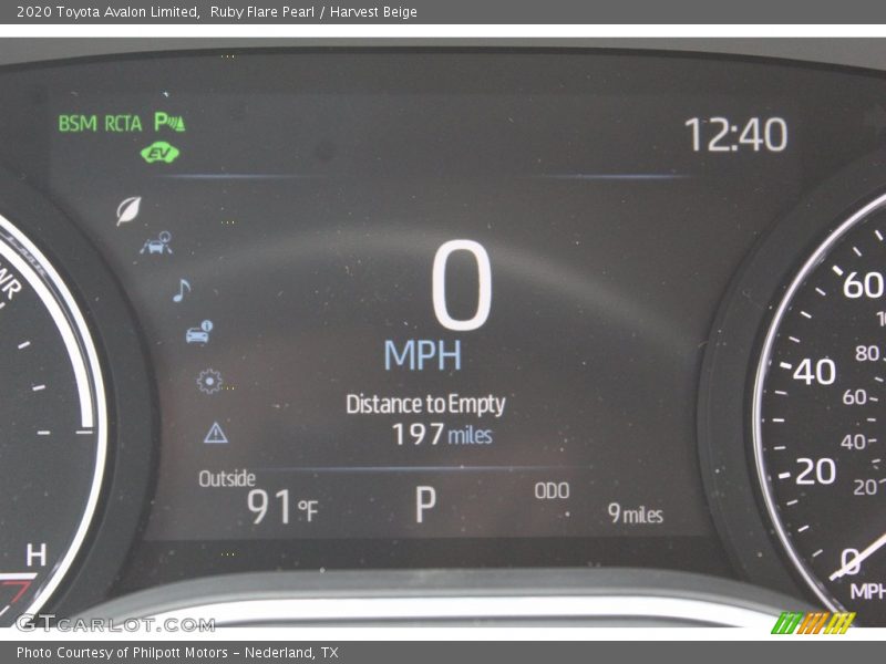 Ruby Flare Pearl / Harvest Beige 2020 Toyota Avalon Limited