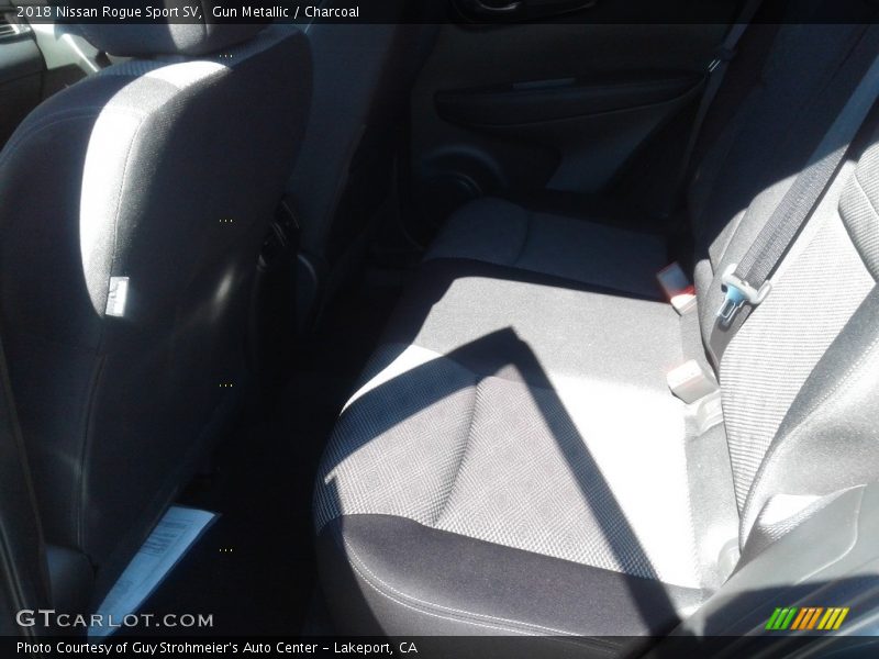 Gun Metallic / Charcoal 2018 Nissan Rogue Sport SV