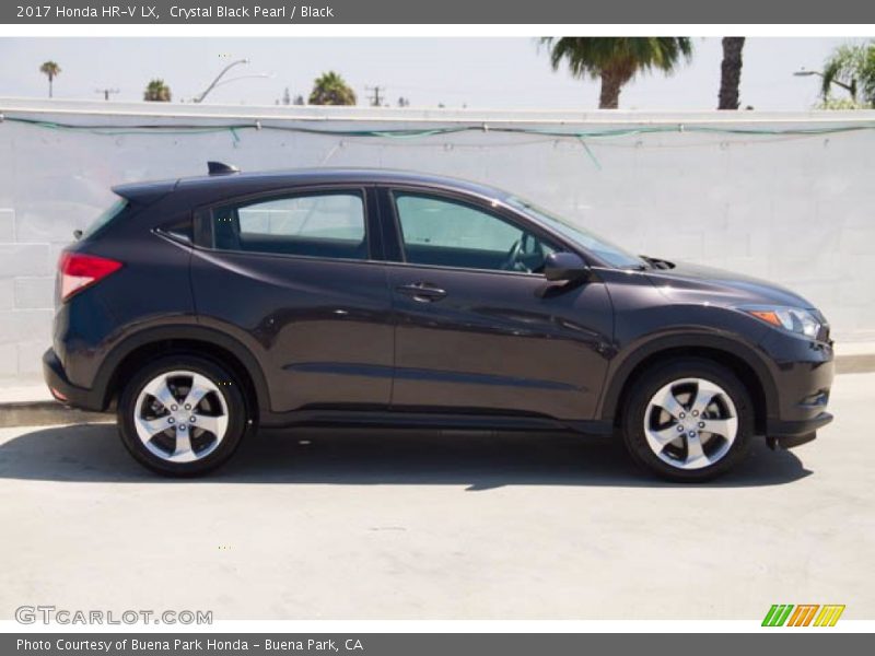 Crystal Black Pearl / Black 2017 Honda HR-V LX