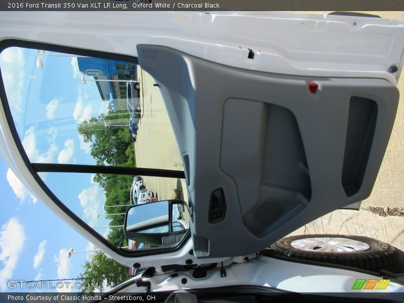 Oxford White / Charcoal Black 2016 Ford Transit 350 Van XLT LR Long